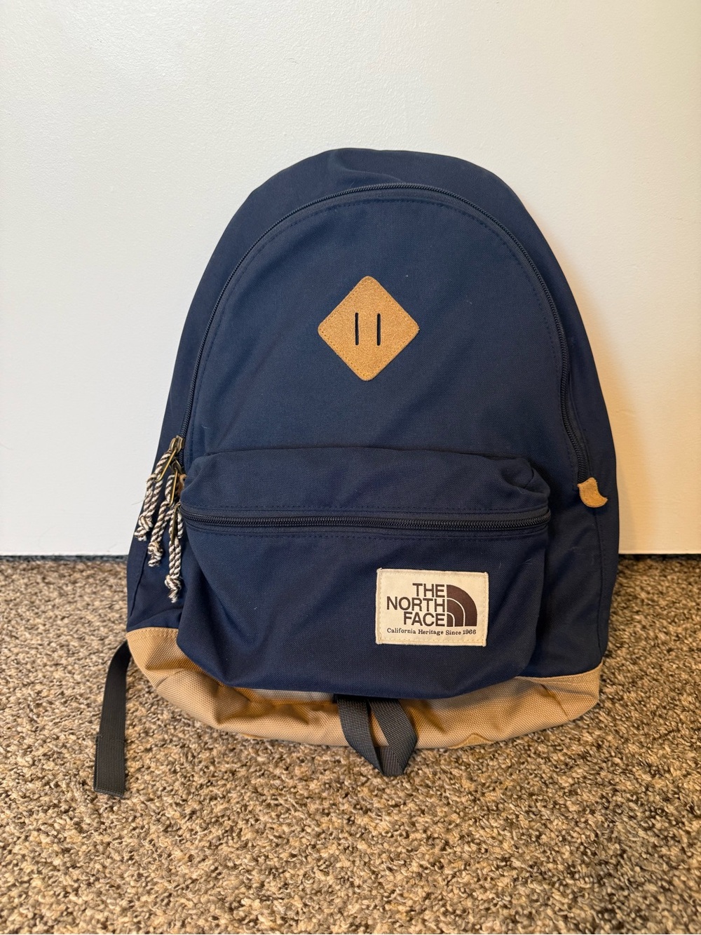 The North Face Berkeley Mini Backpack Navy Blue 2016